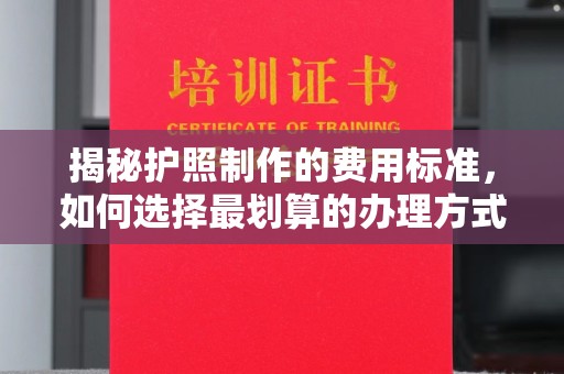 菏泽揭秘护照制作的费用标准，如何选择最划算的办理方式？