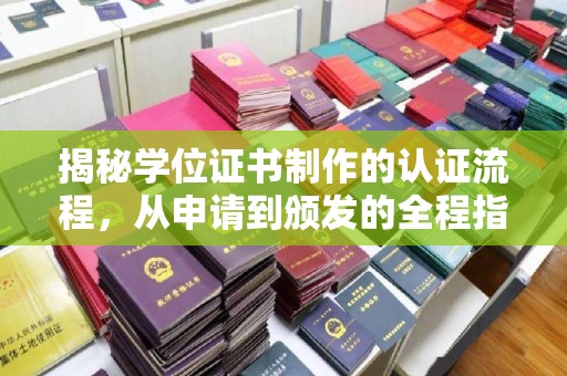 菏泽揭秘学位证书制作的认证流程，从申请到颁发的全程指南