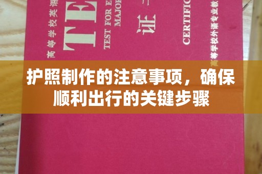 菏泽护照制作的注意事项，确保顺利出行的关键步骤