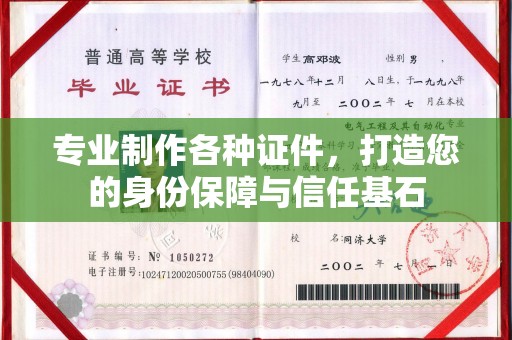 菏泽专业制作各种证件，打造您的身份保障与信任基石