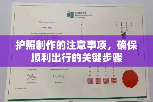菏泽护照制作的注意事项，确保顺利出行的关键步骤