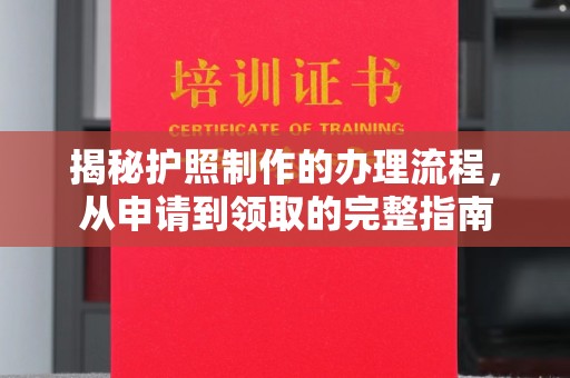 菏泽揭秘护照制作的办理流程，从申请到领取的完整指南