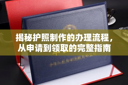 菏泽揭秘护照制作的办理流程，从申请到领取的完整指南
