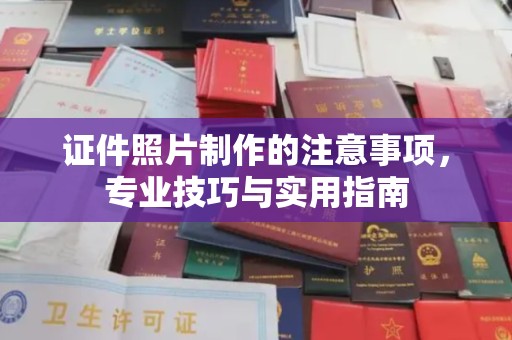 菏泽证件照片制作的注意事项，专业技巧与实用指南