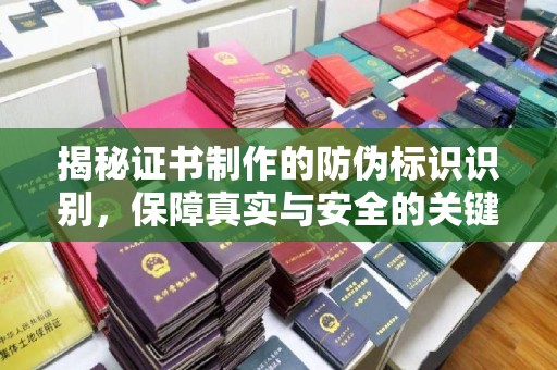 菏泽揭秘证书制作的防伪标识识别，保障真实与安全的关键