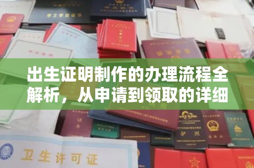 菏泽出生证明制作的办理流程全解析，从申请到领取的详细指南