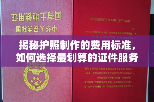 菏泽揭秘护照制作的费用标准，如何选择最划算的证件服务？