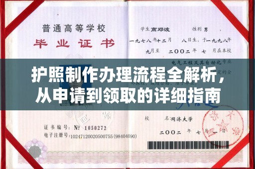 菏泽护照制作办理流程全解析，从申请到领取的详细指南