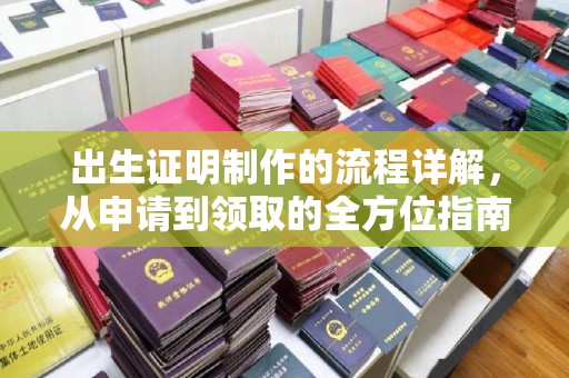菏泽出生证明制作的流程详解，从申请到领取的全方位指南